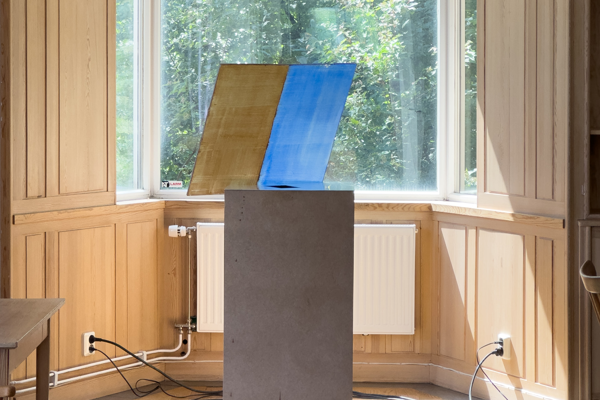 Installation at the BFA Graduation Show, Marabouparken, Stockholm, 2024